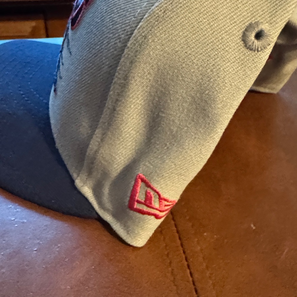 Buffalo Bisons Two-Tone Snap Back - Gray, Navy, Pink - Picture 6 of 9